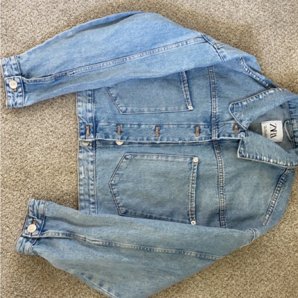Zara denim jacket size large